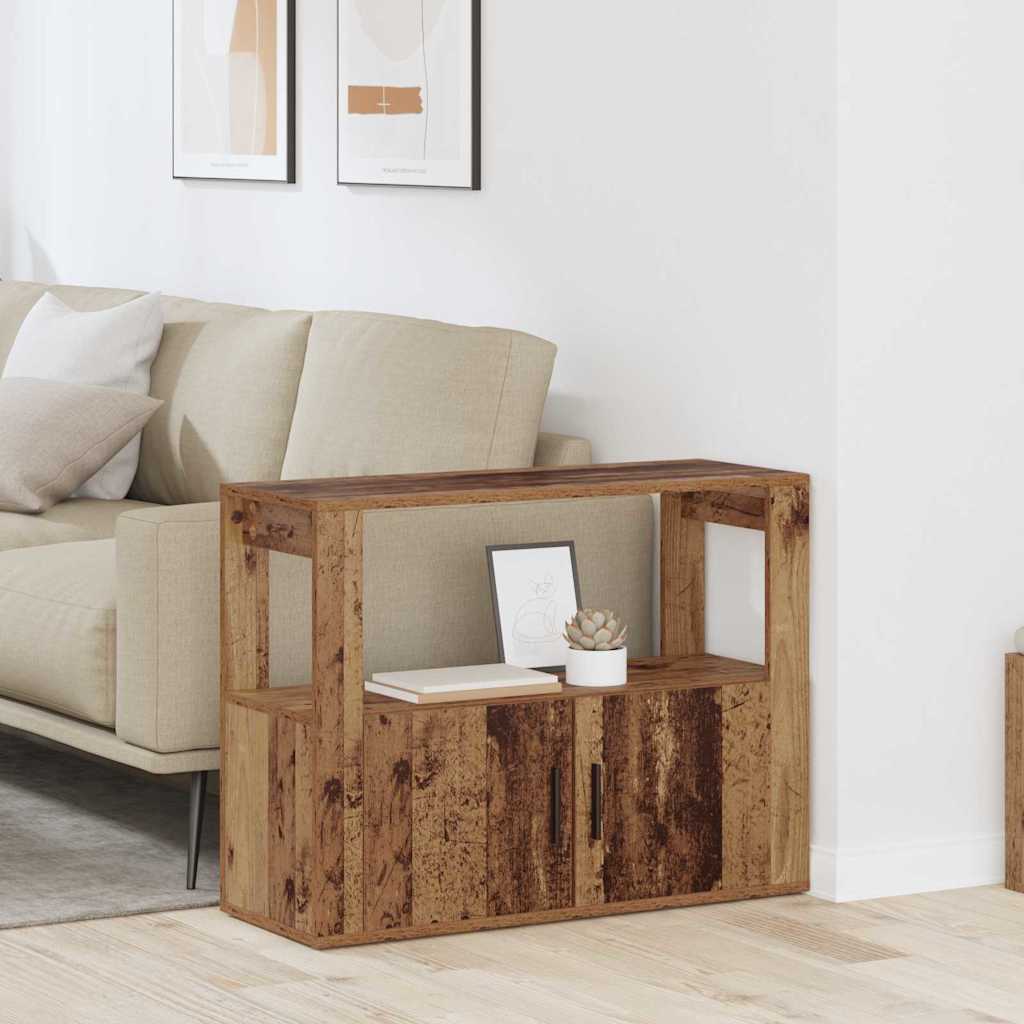 Bufet Lemn vechi 80 x 30 x 60 cm Lemn compozit GartenMobel Dekor