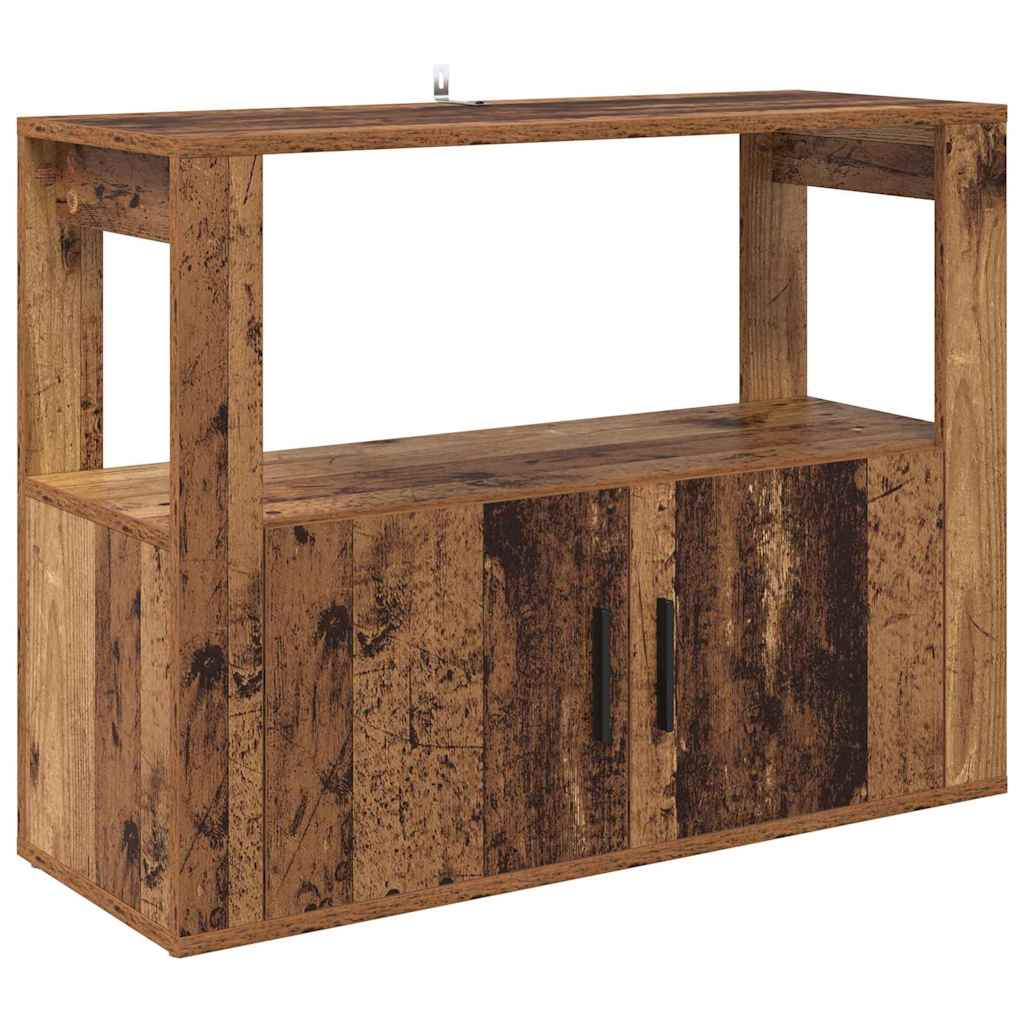 Bufet Lemn vechi 80 x 30 x 60 cm Lemn compozit GartenMobel Dekor