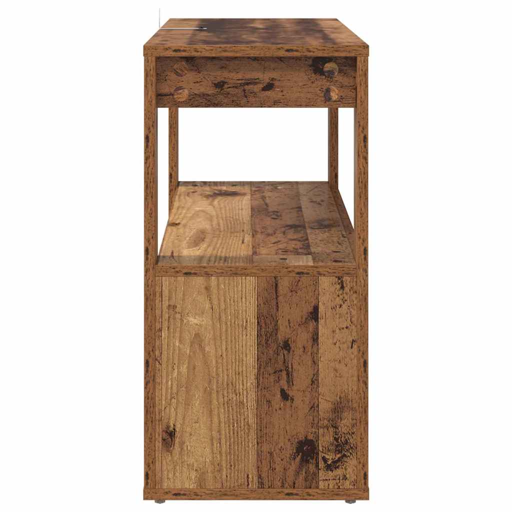 Bufet Lemn vechi 80 x 30 x 60 cm Lemn compozit GartenMobel Dekor