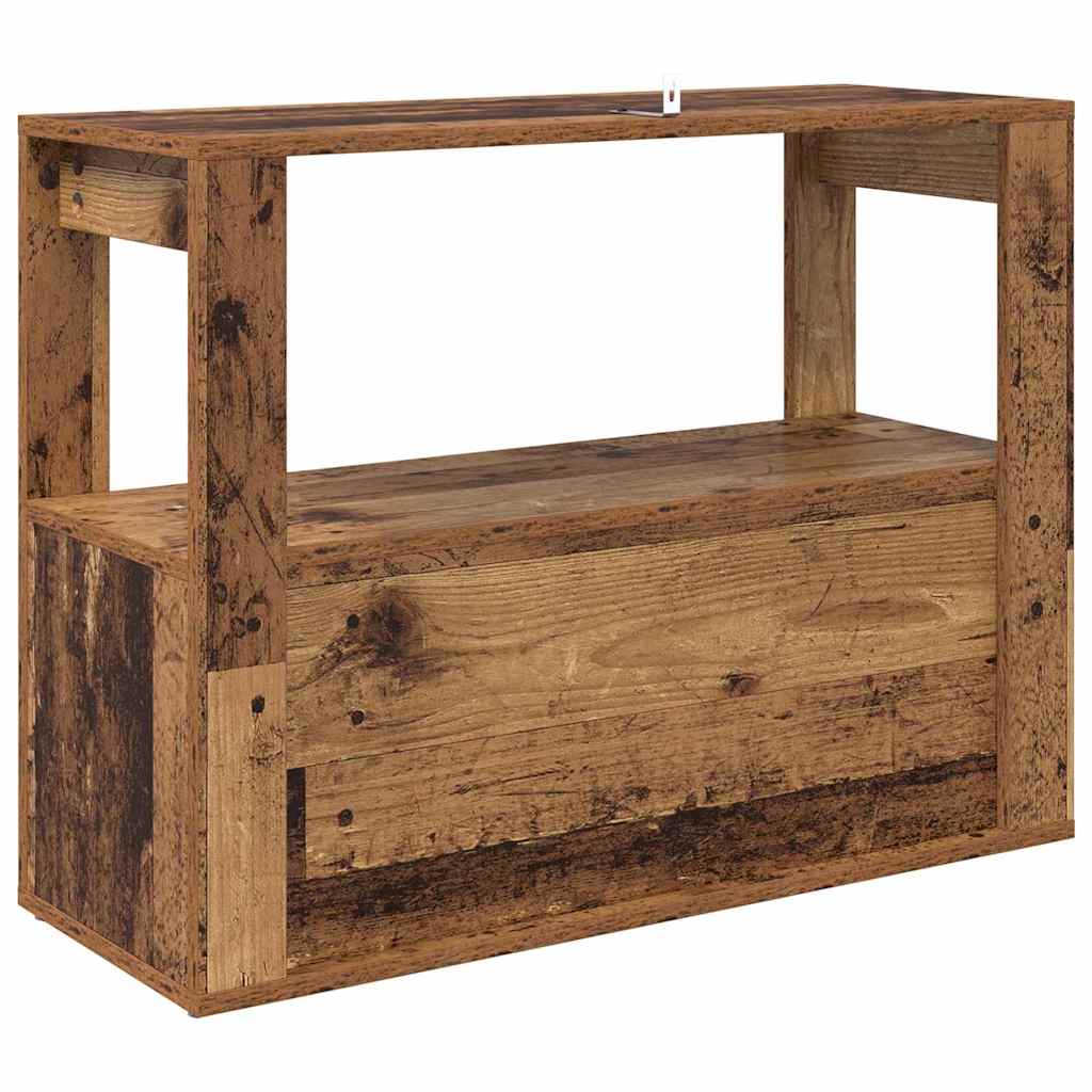 Bufet Lemn vechi 80 x 30 x 60 cm Lemn compozit GartenMobel Dekor