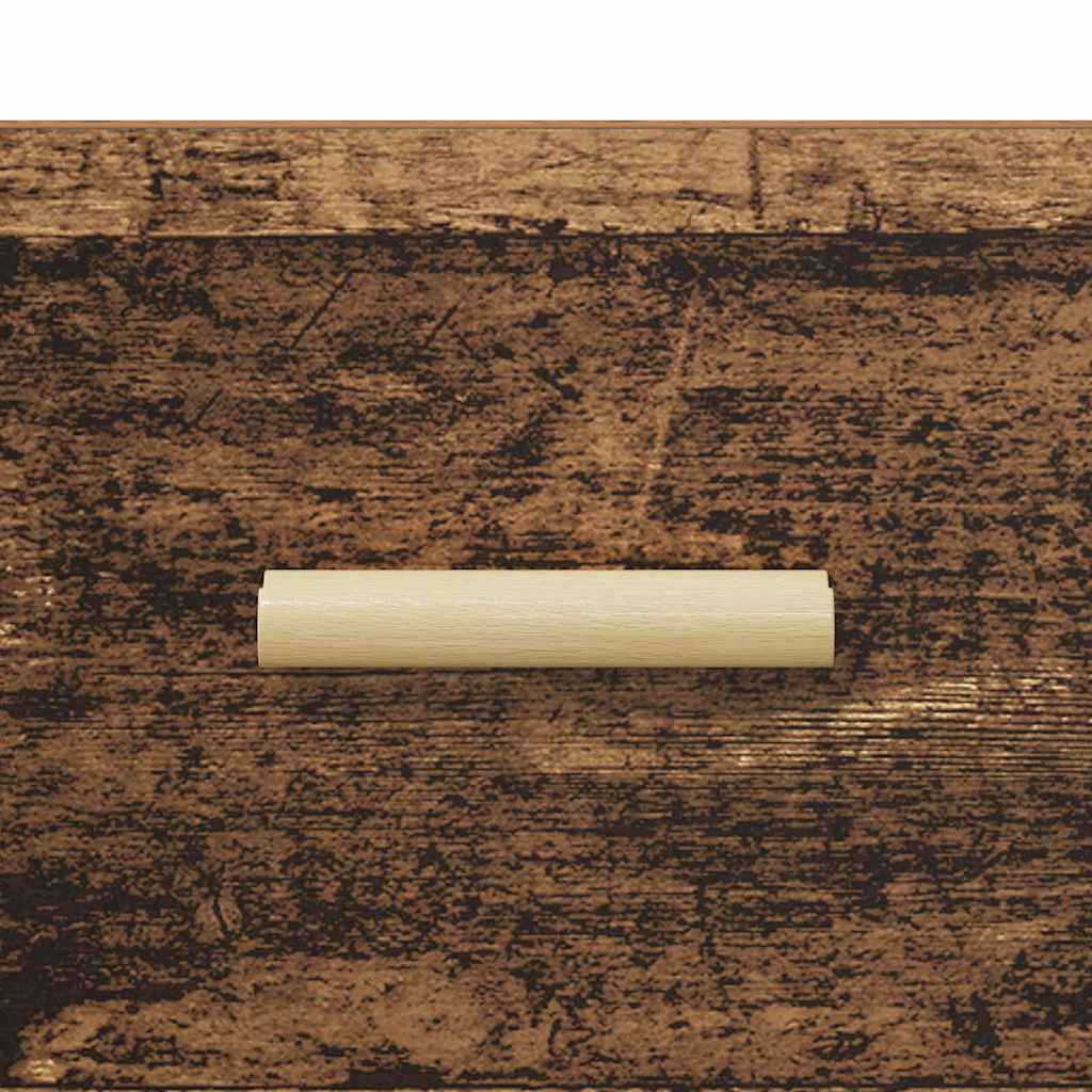 Bufet cu sertar Lemn vechi 34.5 x 34 x 90 cm Lemn compozit GartenMobel Dekor