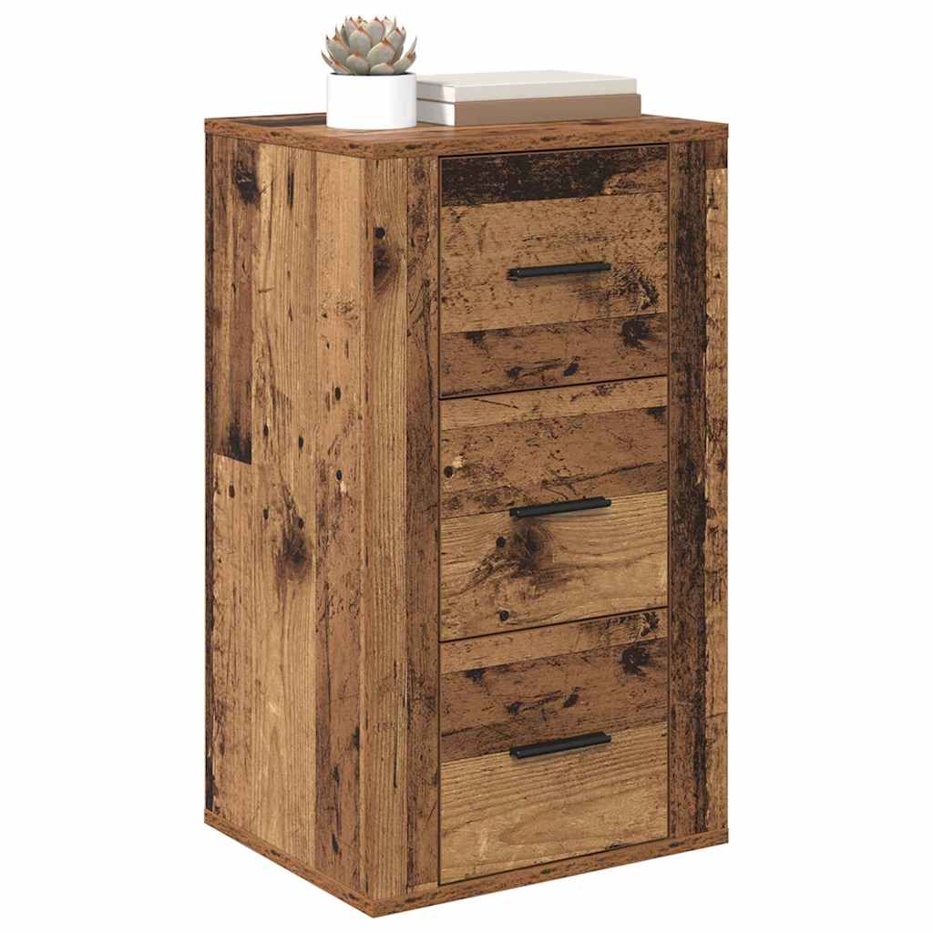 Bufet cu sertar Lemn vechi 40 x 33 x 70 cm Lemn compozit GartenMobel Dekor