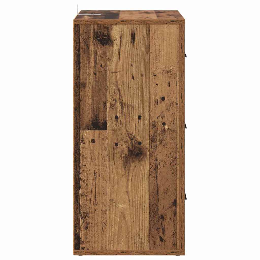 Bufet cu sertar Lemn vechi 40 x 33 x 70 cm Lemn compozit GartenMobel Dekor