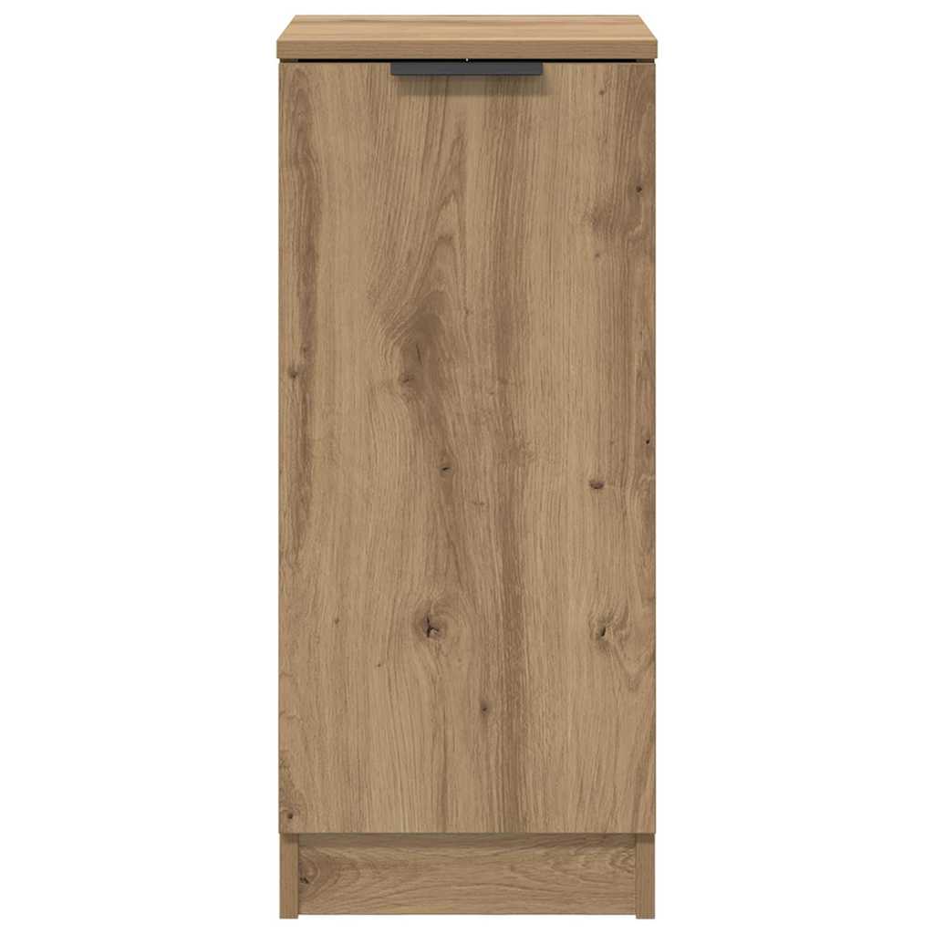 Bufet stejar artizanal 30 x 30 x 70 cm Lemn compozit GartenMobel Dekor