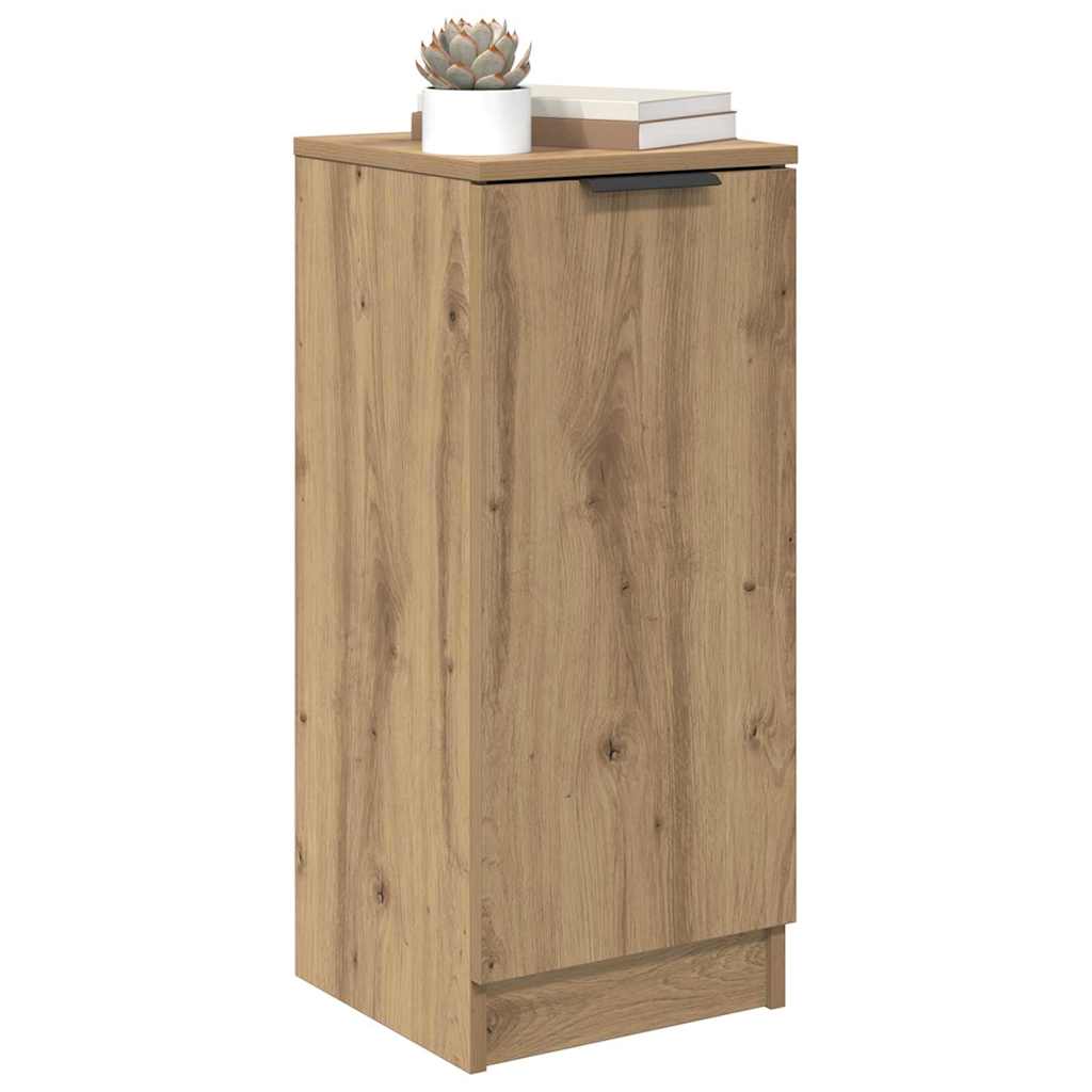 Bufet stejar artizanal 30 x 30 x 70 cm Lemn compozit GartenMobel Dekor