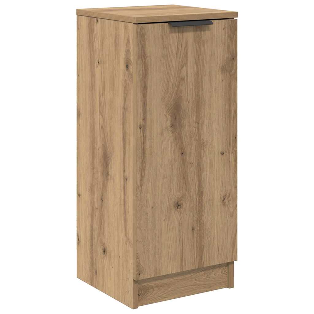 Bufet stejar artizanal 30 x 30 x 70 cm Lemn compozit GartenMobel Dekor