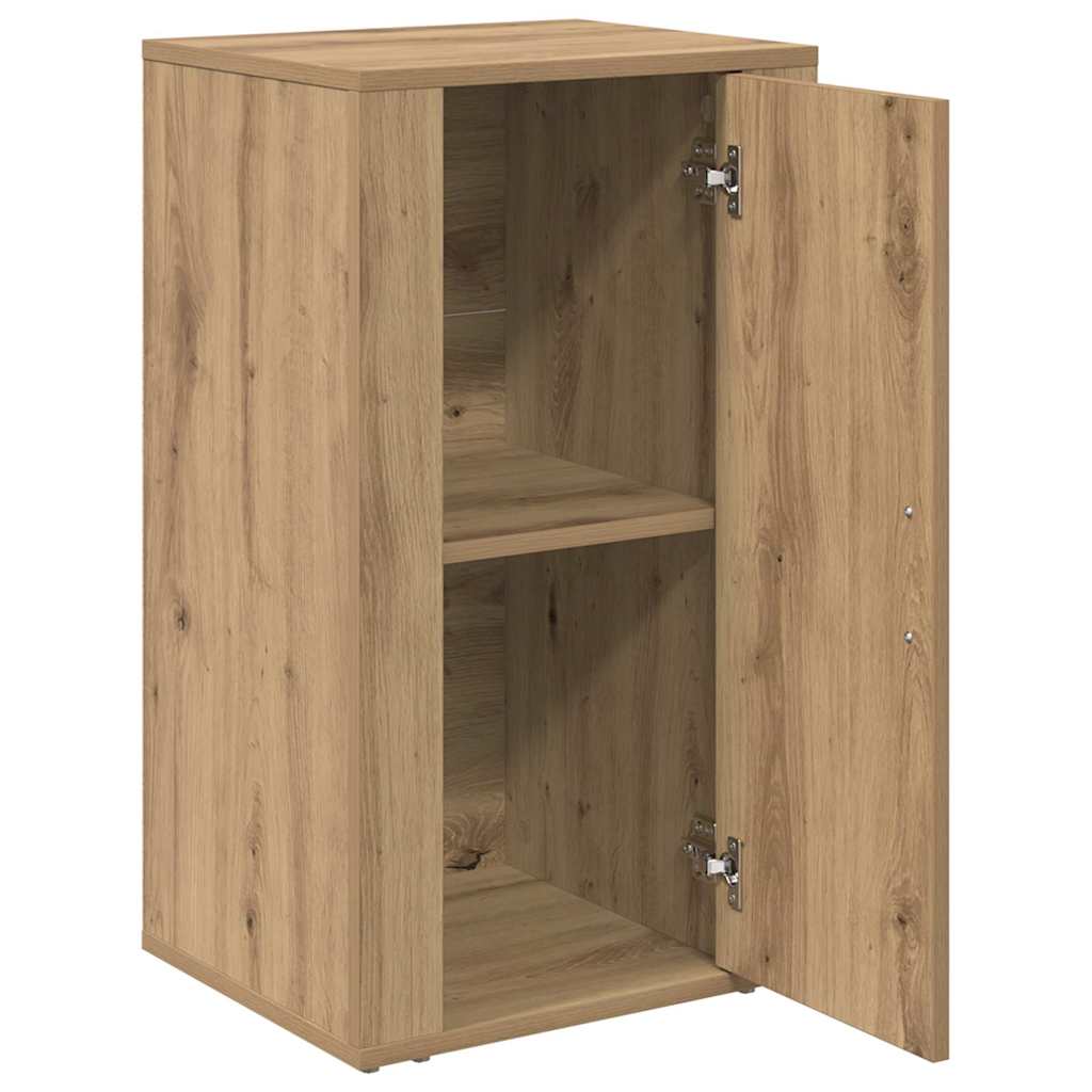 Bufet stejar artizanal 40 x 33 x 70 cm Lemn compozit GartenMobel Dekor
