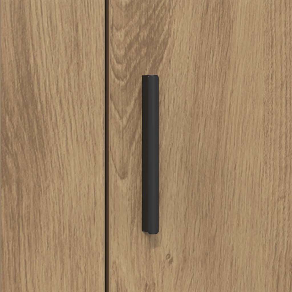 Bufet stejar artizanal 40 x 33 x 70 cm Lemn compozit GartenMobel Dekor
