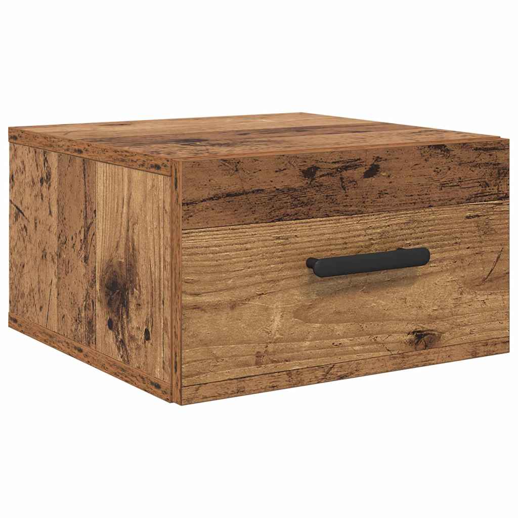 Dulap de noapte Lemn vechi 35 x 35 x 20 cm Lemn compozit GartenMobel Dekor