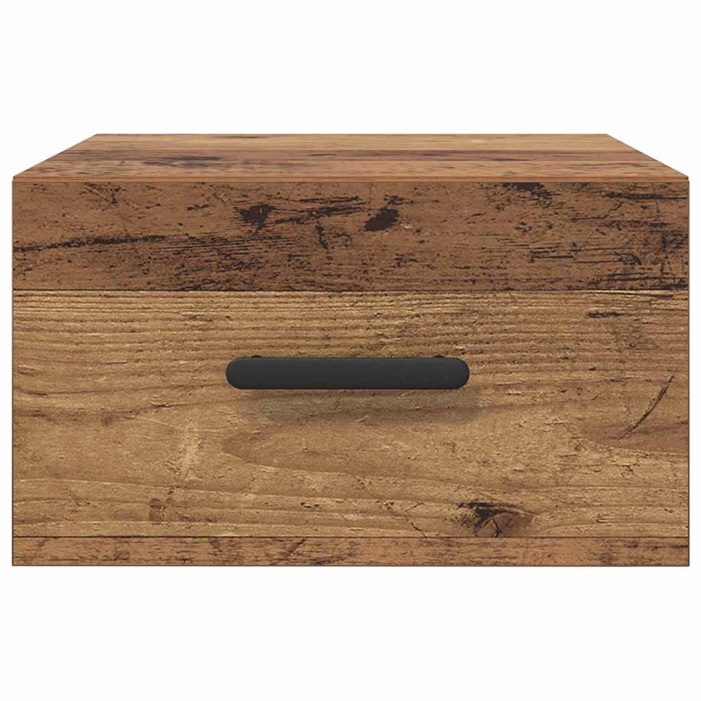Dulap de noapte Lemn vechi 35 x 35 x 20 cm Lemn compozit GartenMobel Dekor