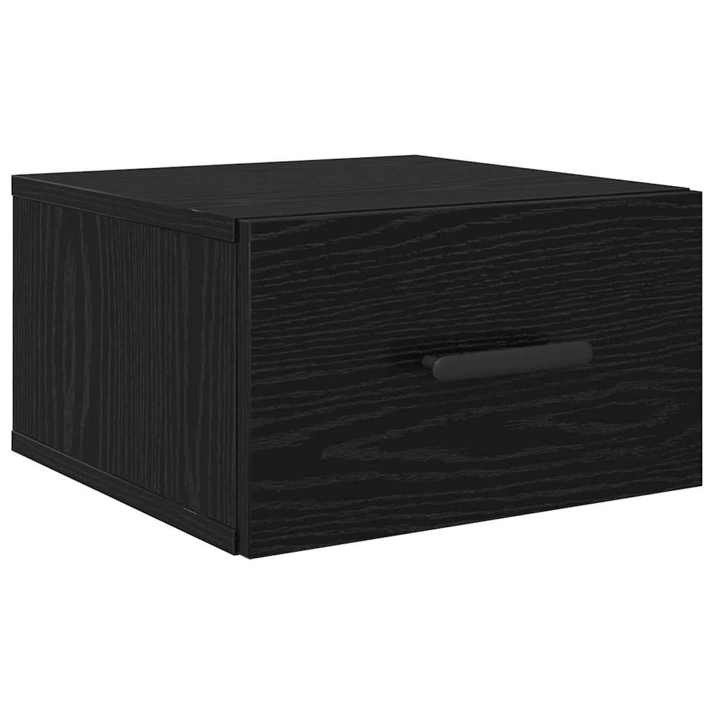 Dulap de noapte Stejar negru 35 x 35 x 20 cm Lemn compozit GartenMobel Dekor