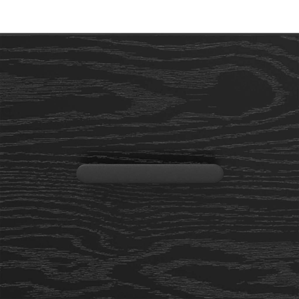 Dulap de noapte Stejar negru 35 x 35 x 20 cm Lemn compozit GartenMobel Dekor