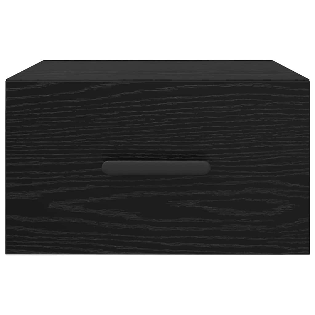 Dulap de noapte Stejar negru 35 x 35 x 20 cm Lemn compozit GartenMobel Dekor