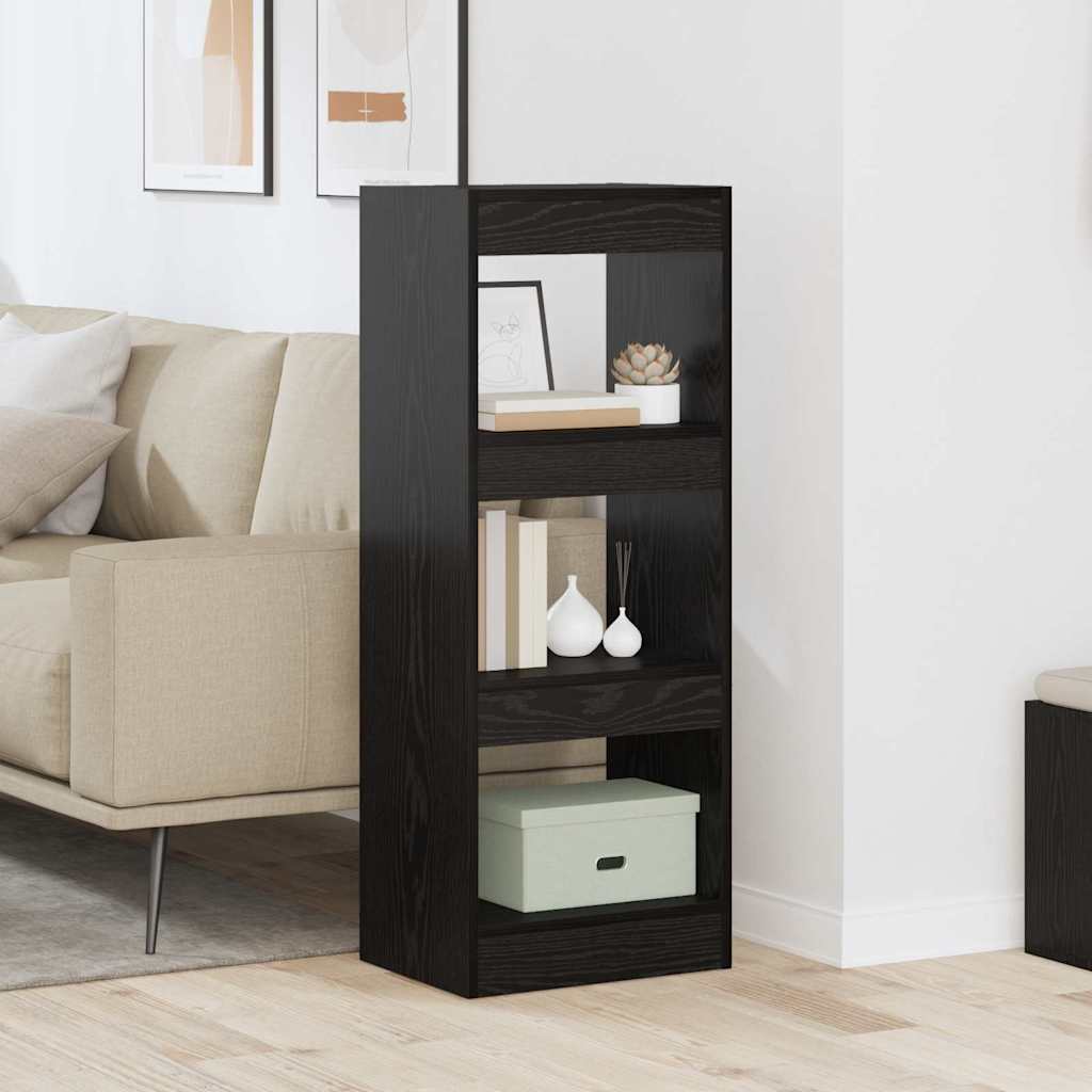 Dulap pentru cărți Stejar negru 40 x 30 x 103 cm Lemn compozit GartenMobel Dekor