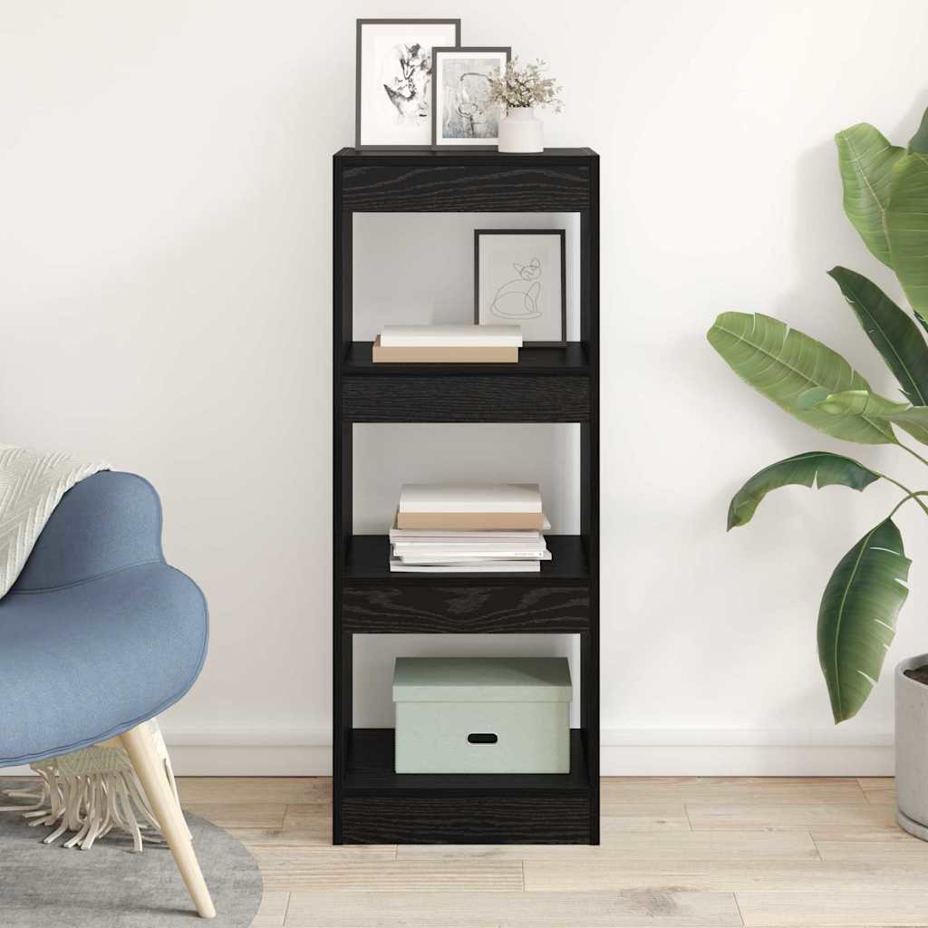 Dulap pentru cărți Stejar negru 40 x 30 x 103 cm Lemn compozit GartenMobel Dekor