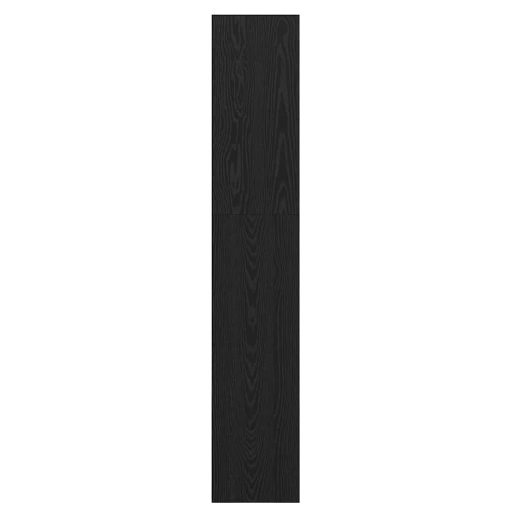 Dulap pentru cărți Stejar negru 60 x 30 x 166 cm Lemn compozit GartenMobel Dekor