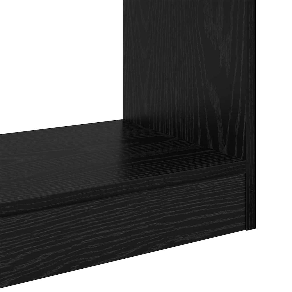 Dulap pentru cărți Stejar negru 60 x 30 x 166 cm Lemn compozit GartenMobel Dekor