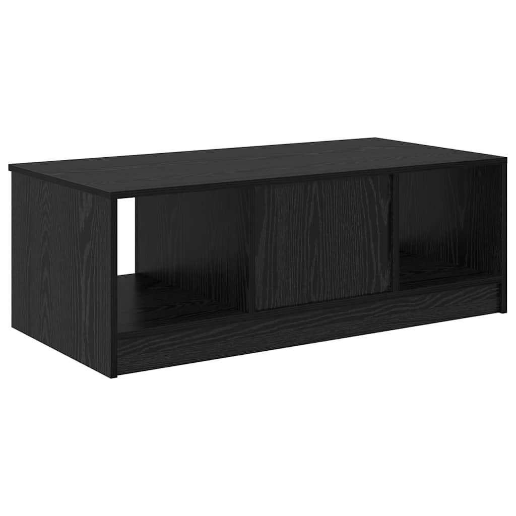 Masă de cafea Stejar negru 100 x 50 x 36 cm Lemn compozit GartenMobel Dekor