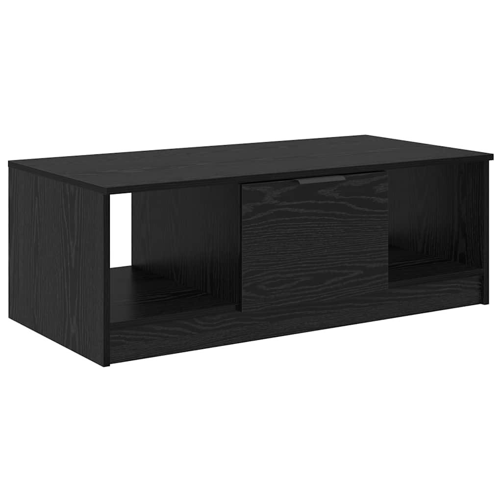 Masă de cafea Stejar negru 100 x 50 x 36 cm Lemn compozit GartenMobel Dekor