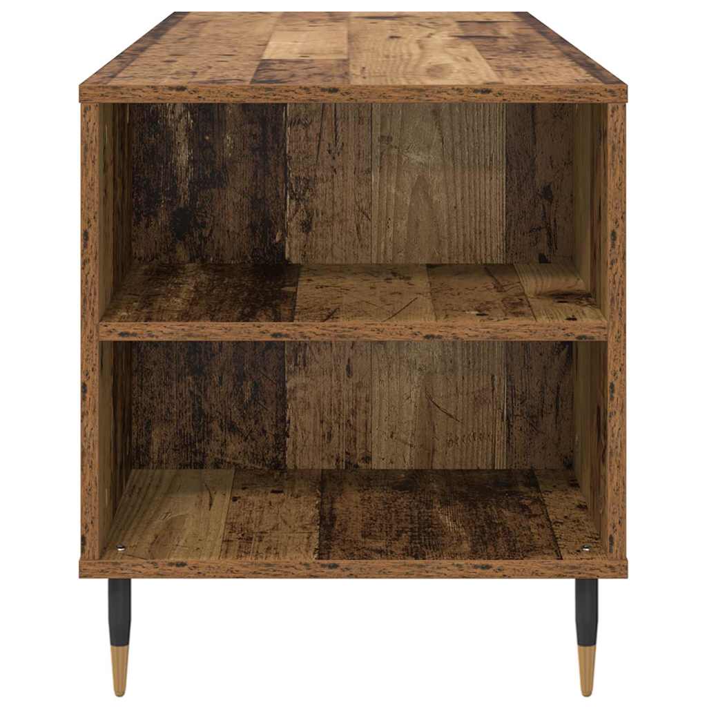 Masă de cafea Lemn vechi 102 x 44.5 x 50 cm Lemn compozit GartenMobel Dekor