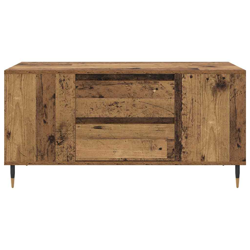 Masă de cafea Lemn vechi 102 x 44.5 x 50 cm Lemn compozit GartenMobel Dekor