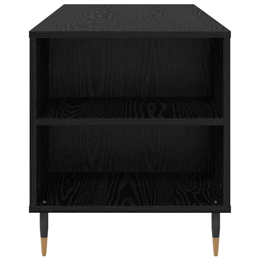Masă de cafea Stejar negru 102 x 44.5 x 50 cm Lemn compozit GartenMobel Dekor