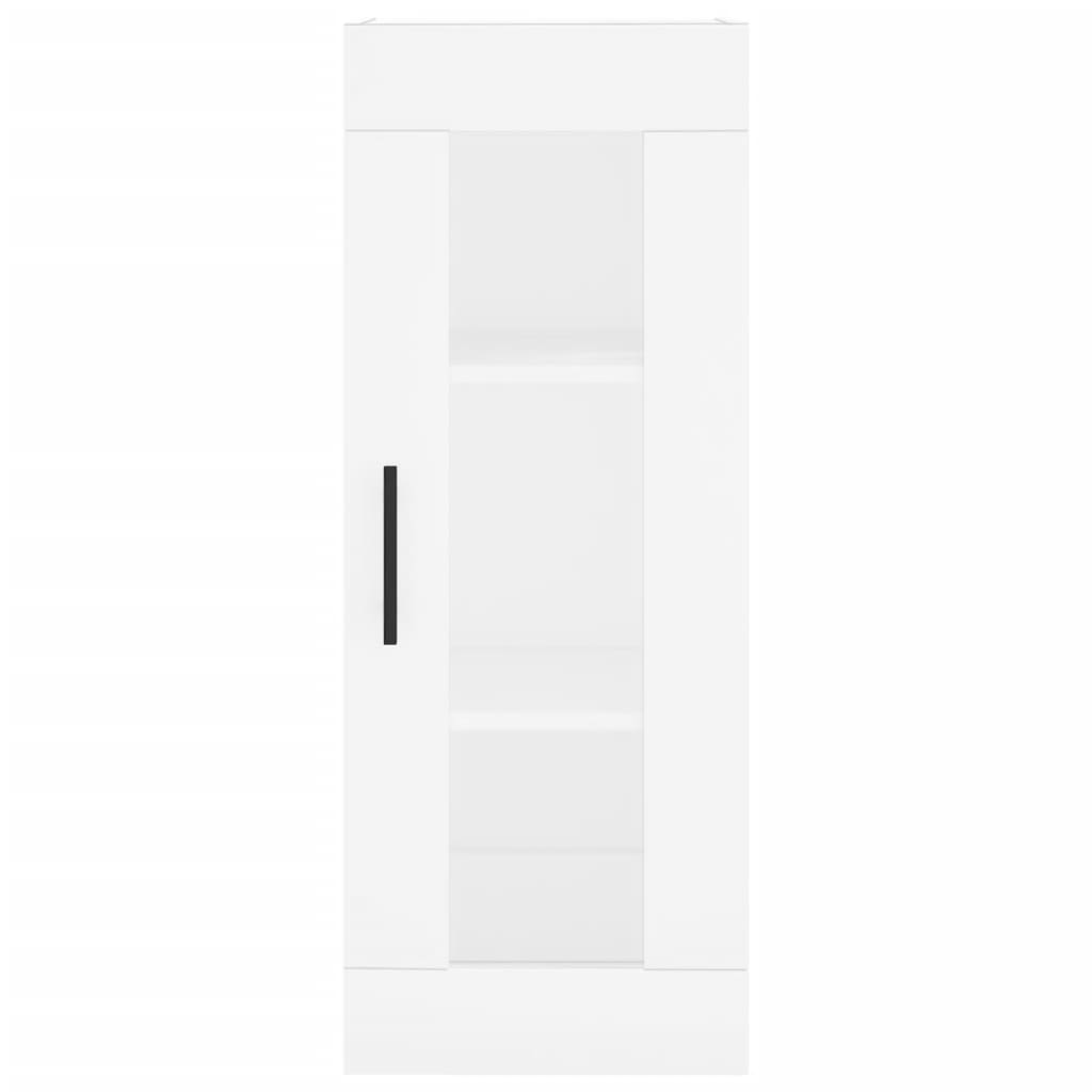 Dulap înalt, alb, 34,5x34x180 cm, lemn prelucrat GartenMobel Dekor