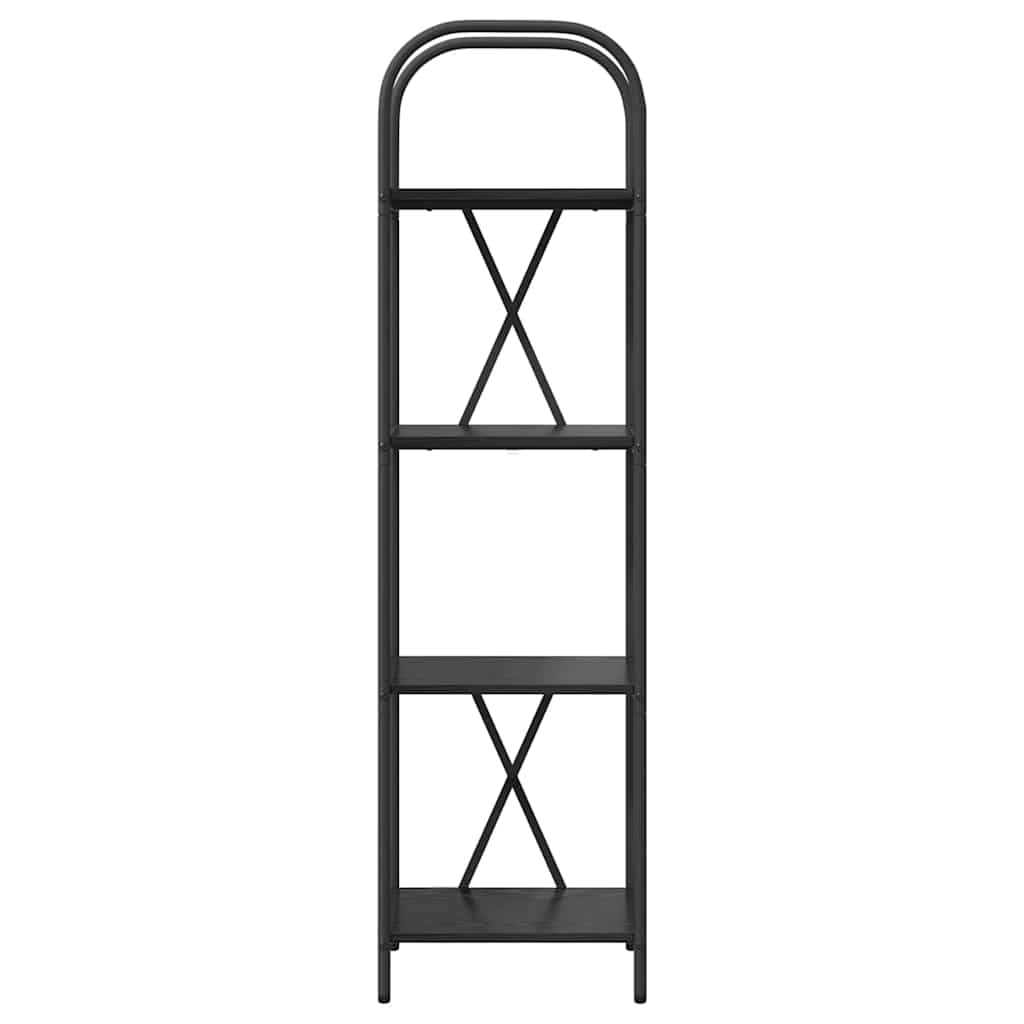 Raft pentru cărți Stejar negru 40 x 30 x 146 cm Lemn compozit GartenMobel Dekor