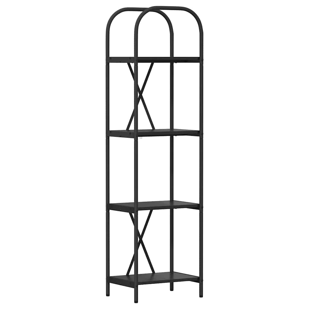 Raft pentru cărți Stejar negru 40 x 30 x 146 cm Lemn compozit GartenMobel Dekor