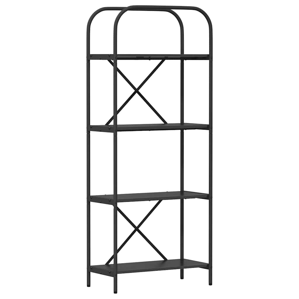 Raft pentru cărți Stejar negru 60 x 30 x 146 cm Lemn compozit GartenMobel Dekor