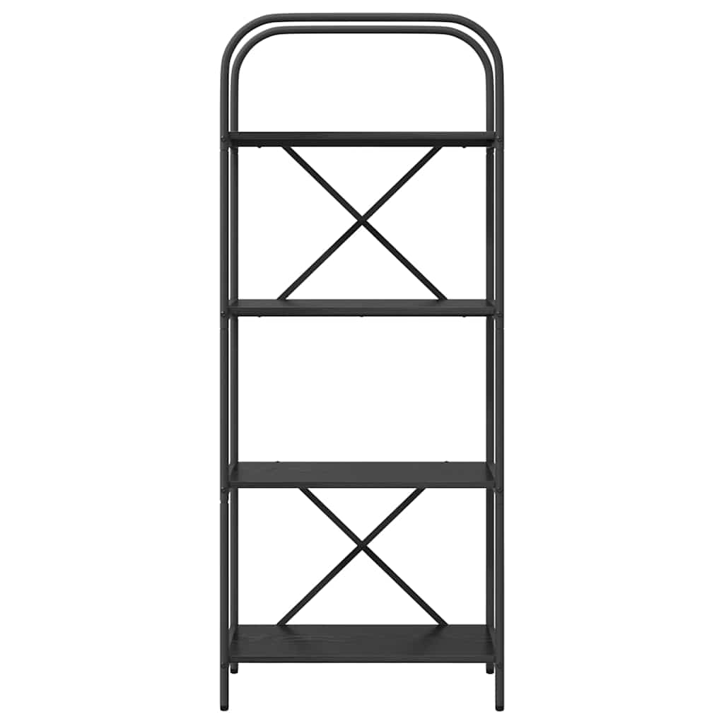 Raft pentru cărți Stejar negru 60 x 30 x 146 cm Lemn compozit GartenMobel Dekor