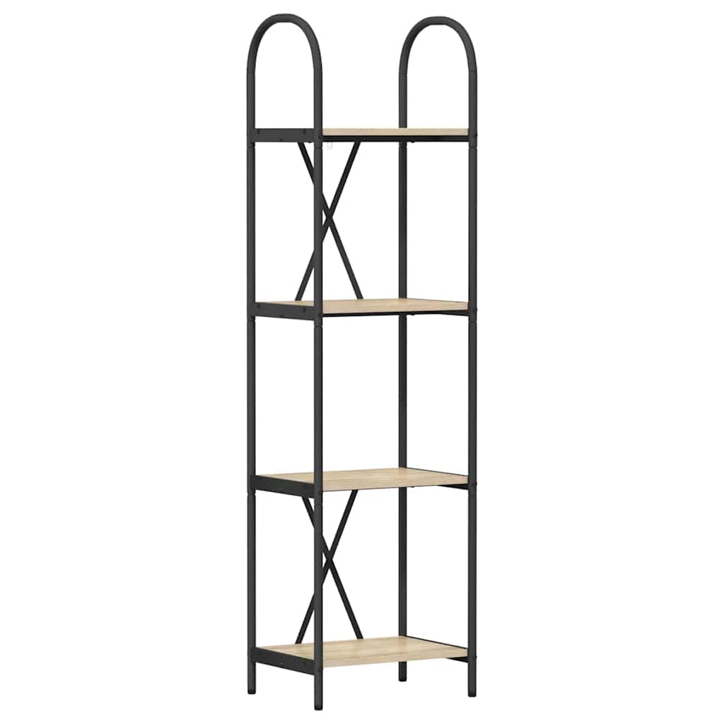 Raft pentru cărți Stejar sonoma 40 x 30 x 146 cm Lemn compozit GartenMobel Dekor