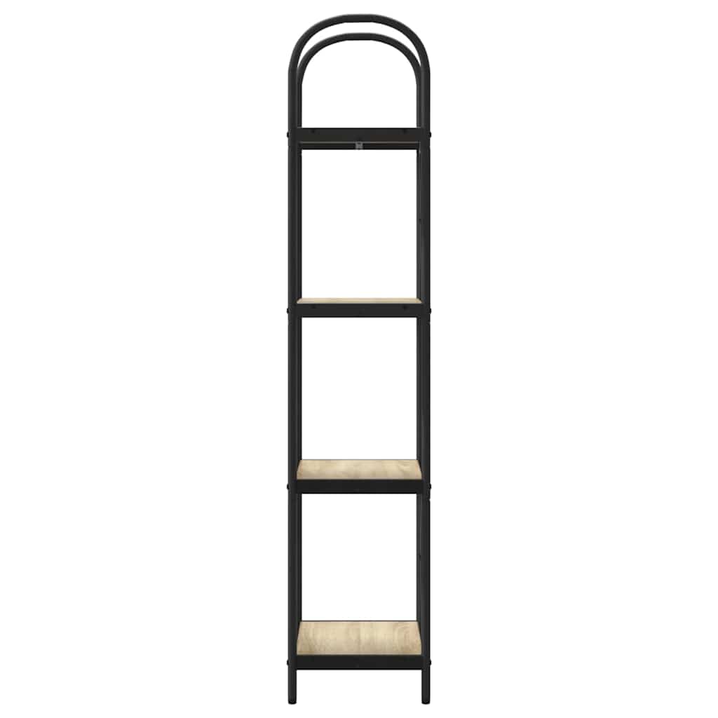 Raft pentru cărți Stejar sonoma 40 x 30 x 146 cm Lemn compozit GartenMobel Dekor