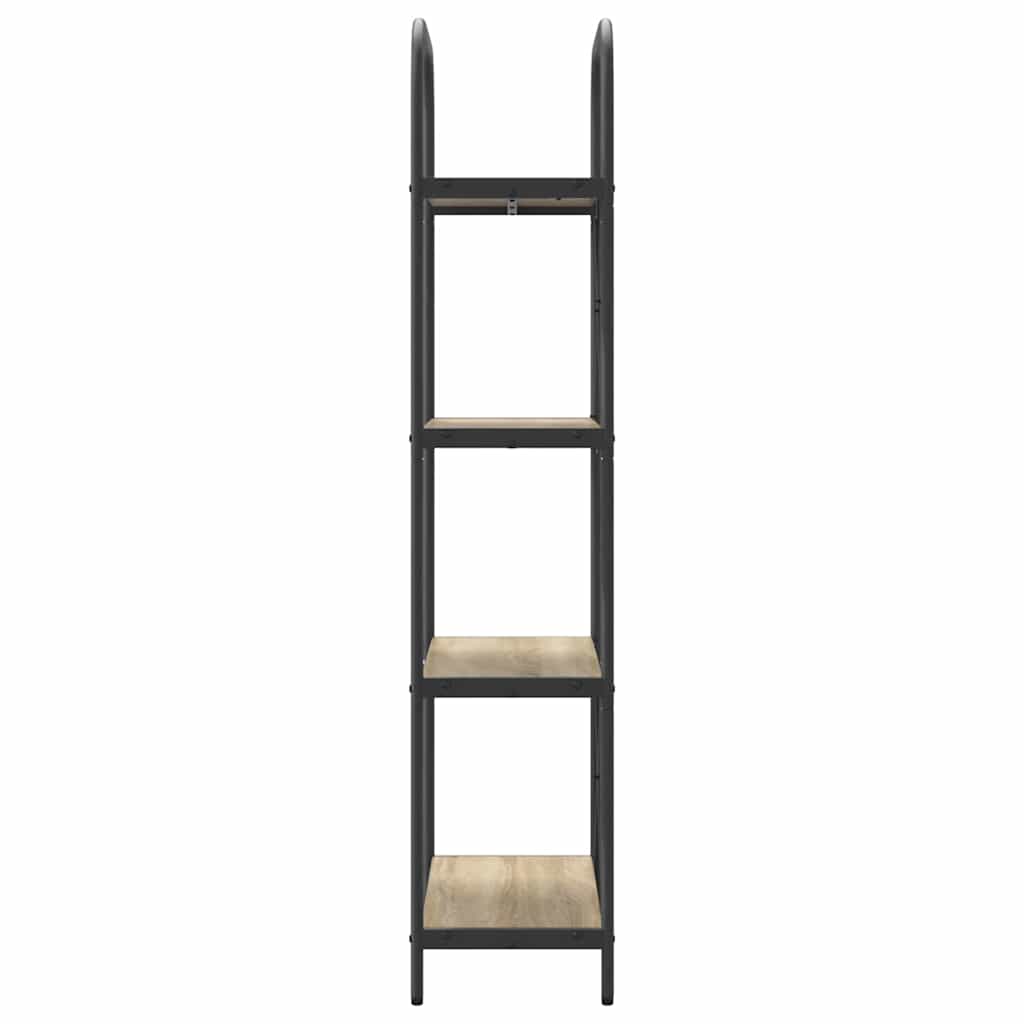 Raft pentru cărți Stejar sonoma 60 x 30 x 146 cm Lemn compozit GartenMobel Dekor