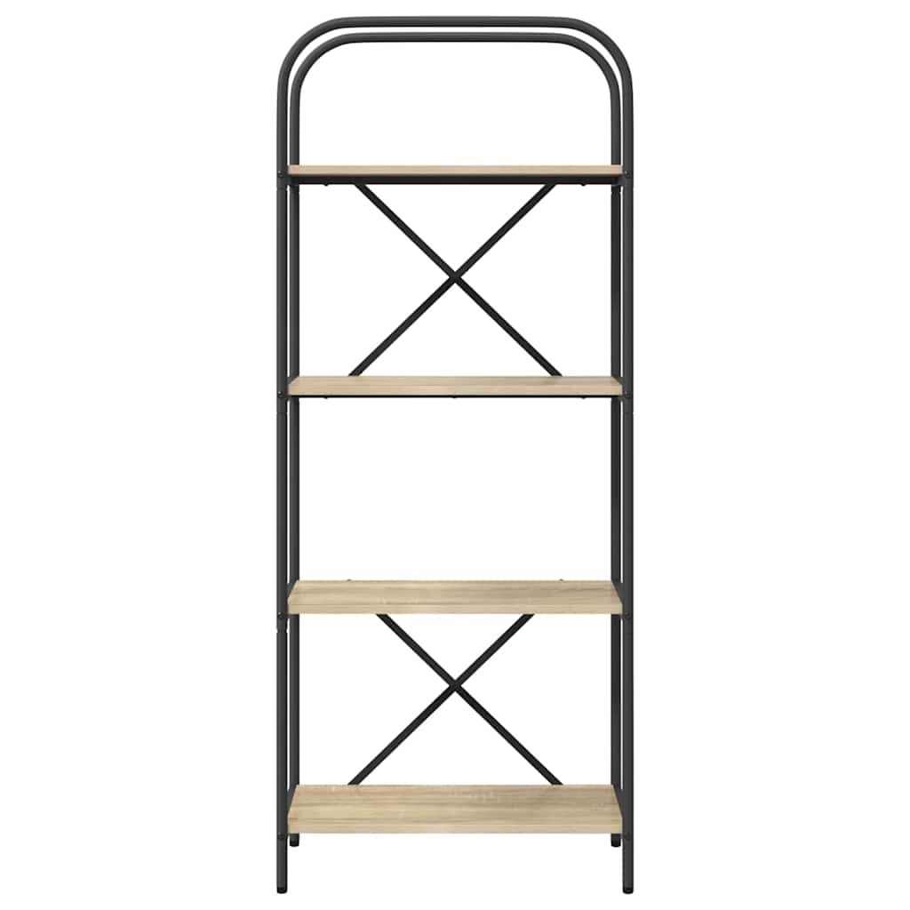 Raft pentru cărți Stejar sonoma 60 x 30 x 146 cm Lemn compozit GartenMobel Dekor