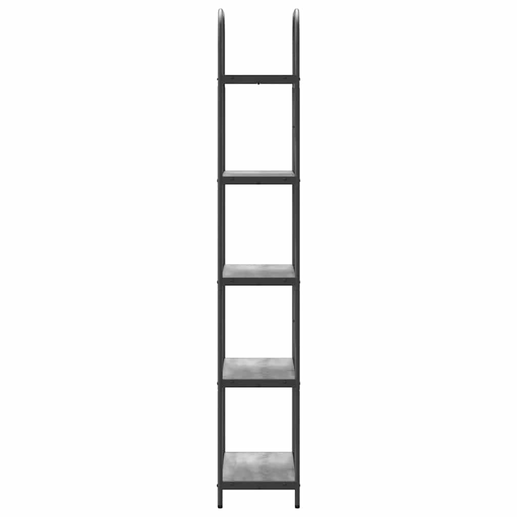Raft pentru cărți sonoma gri 60 x 30 x 183 cm Lemn compozit GartenMobel Dekor