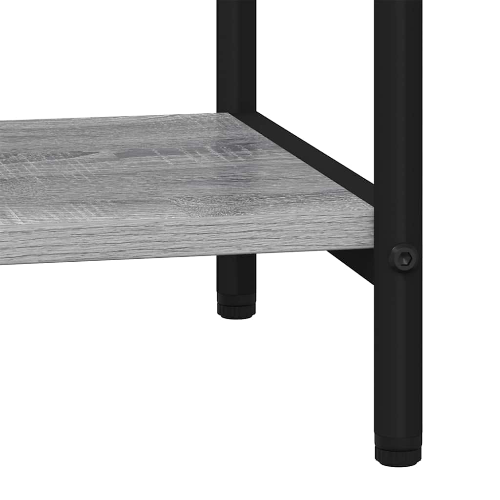 Raft pentru cărți sonoma gri 60 x 30 x 183 cm Lemn compozit GartenMobel Dekor