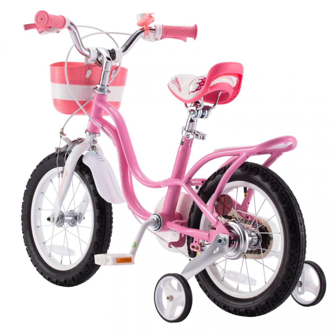 Bicicleta Copii Royal Baby Little Swan - 14 Inch, Roz Ultimate FactoryBikes