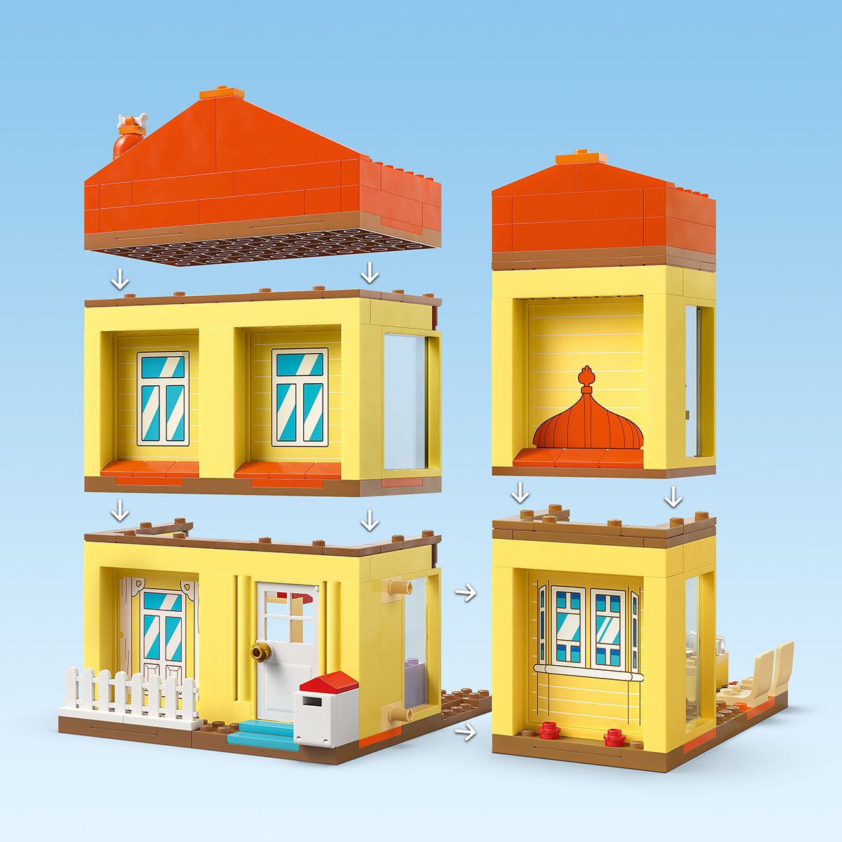LEGO BLUEY CASA FAMILIEI LUI BLUE 11203 SuperHeroes ToysZone