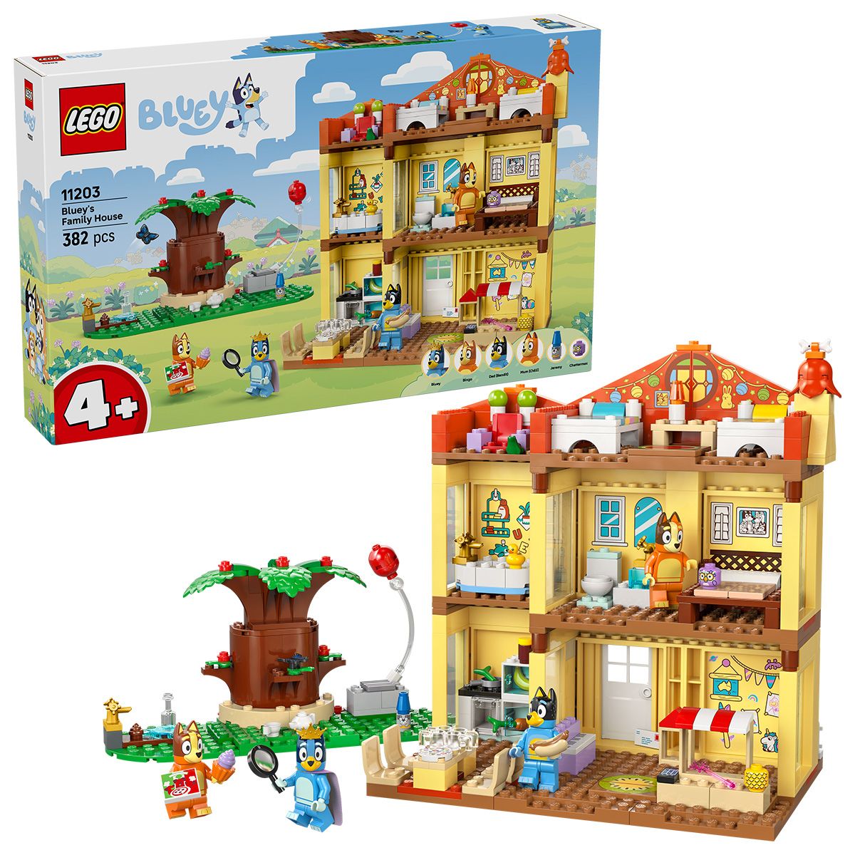 LEGO BLUEY CASA FAMILIEI LUI BLUE 11203 SuperHeroes ToysZone