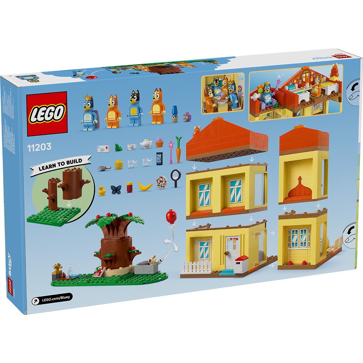 LEGO BLUEY CASA FAMILIEI LUI BLUE 11203 SuperHeroes ToysZone