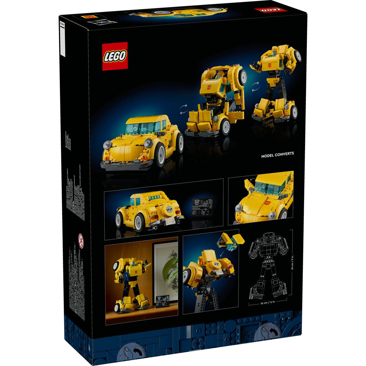 LEGO ICONS TRANSFORMERS BUMBLEBEE 10338 SuperHeroes ToysZone