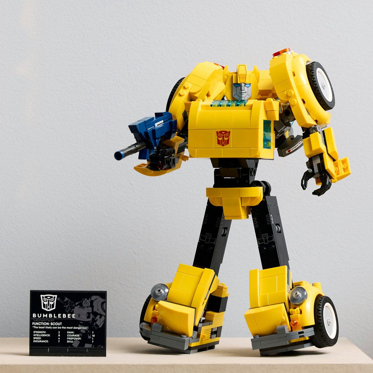 LEGO ICONS TRANSFORMERS BUMBLEBEE 10338 SuperHeroes ToysZone