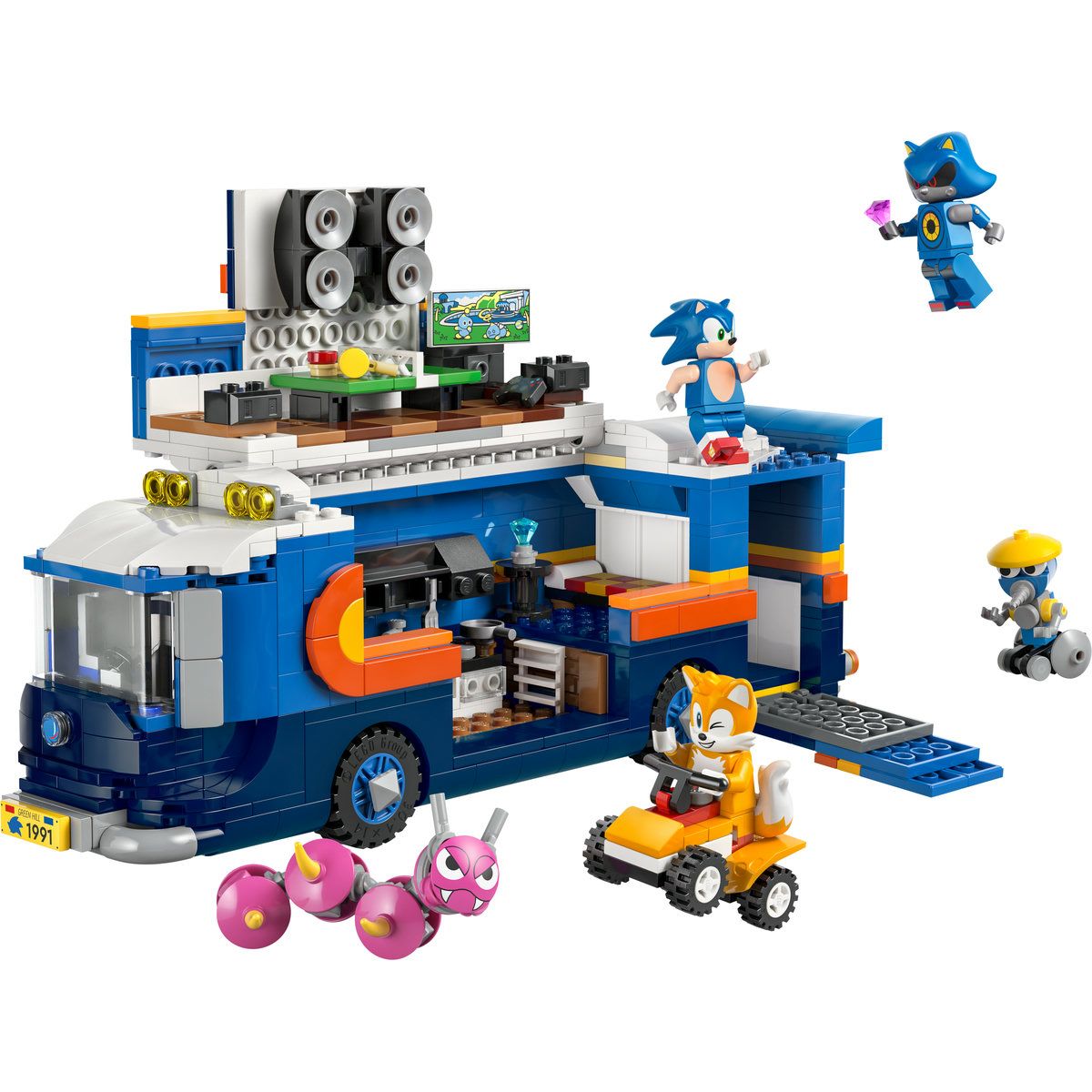 LEGO SONIC CAMIONUL DE COMANDA AL ECHIPEI SONIC 77006 SuperHeroes ToysZone