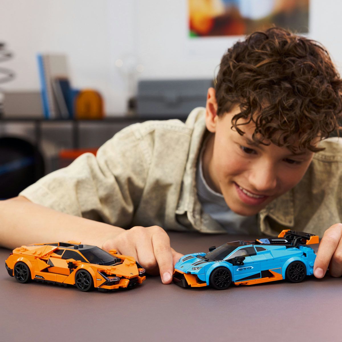 LEGO SPEED CHAMPIONS LAMBORGHINI REVUELTO SI HURACAN STO 77238 SuperHeroes ToysZone