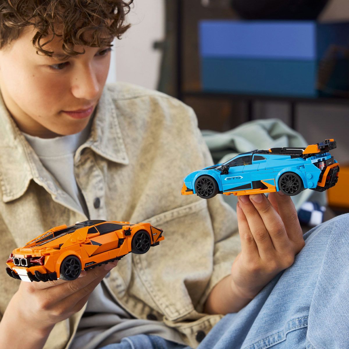 LEGO SPEED CHAMPIONS LAMBORGHINI REVUELTO SI HURACAN STO 77238 SuperHeroes ToysZone