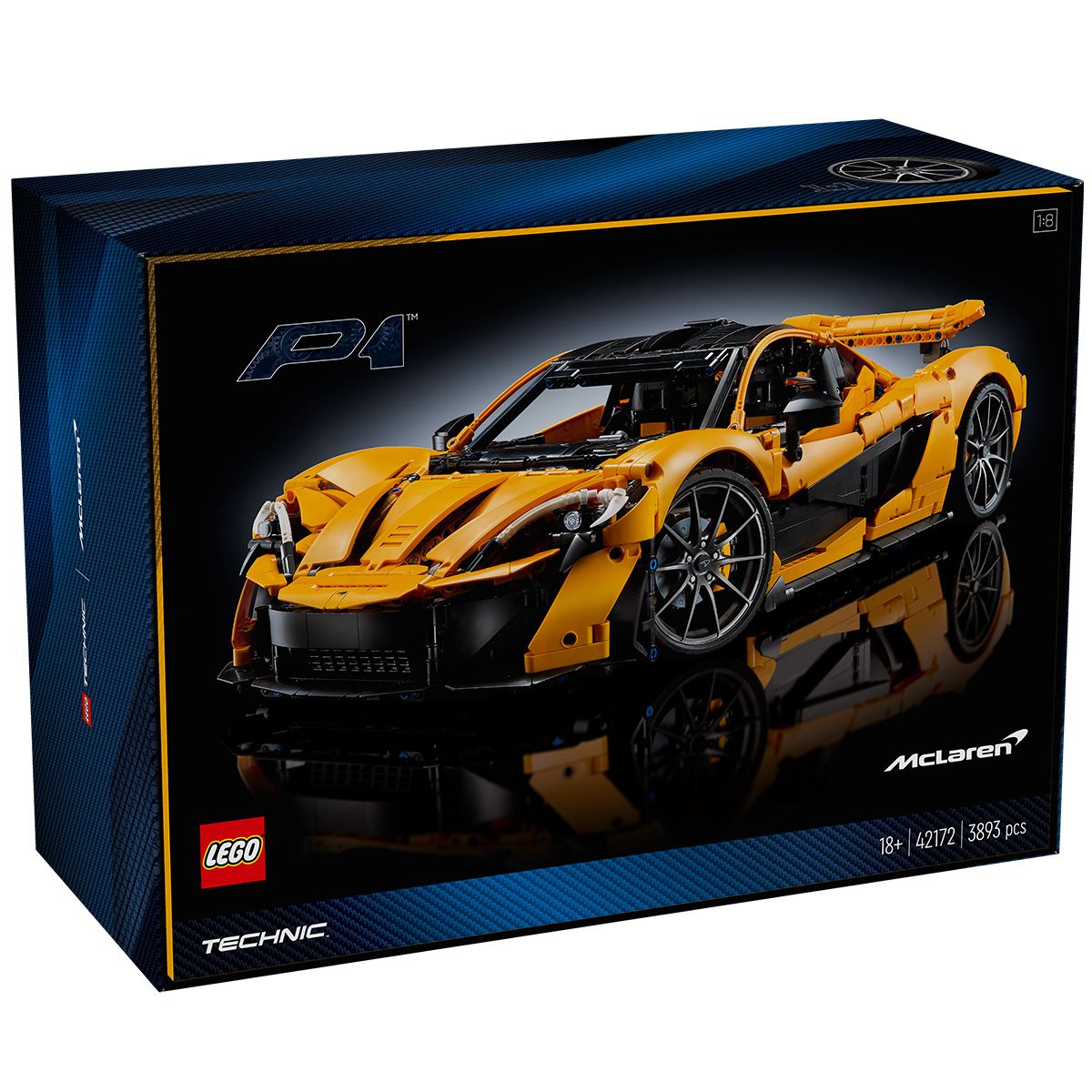LEGO TECHNIC MCLAREN P1 42172 SuperHeroes ToysZone