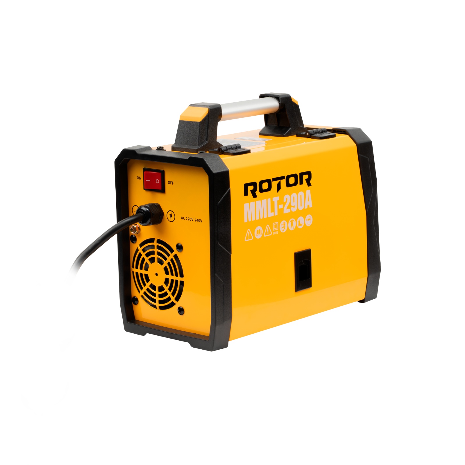 Aparat de sudură cu sarma si electrod MIG, MMA, TIG , LCD Color ROTOR MMLT-290A, 3.6 kW, 290 A Innovative ReliableTools