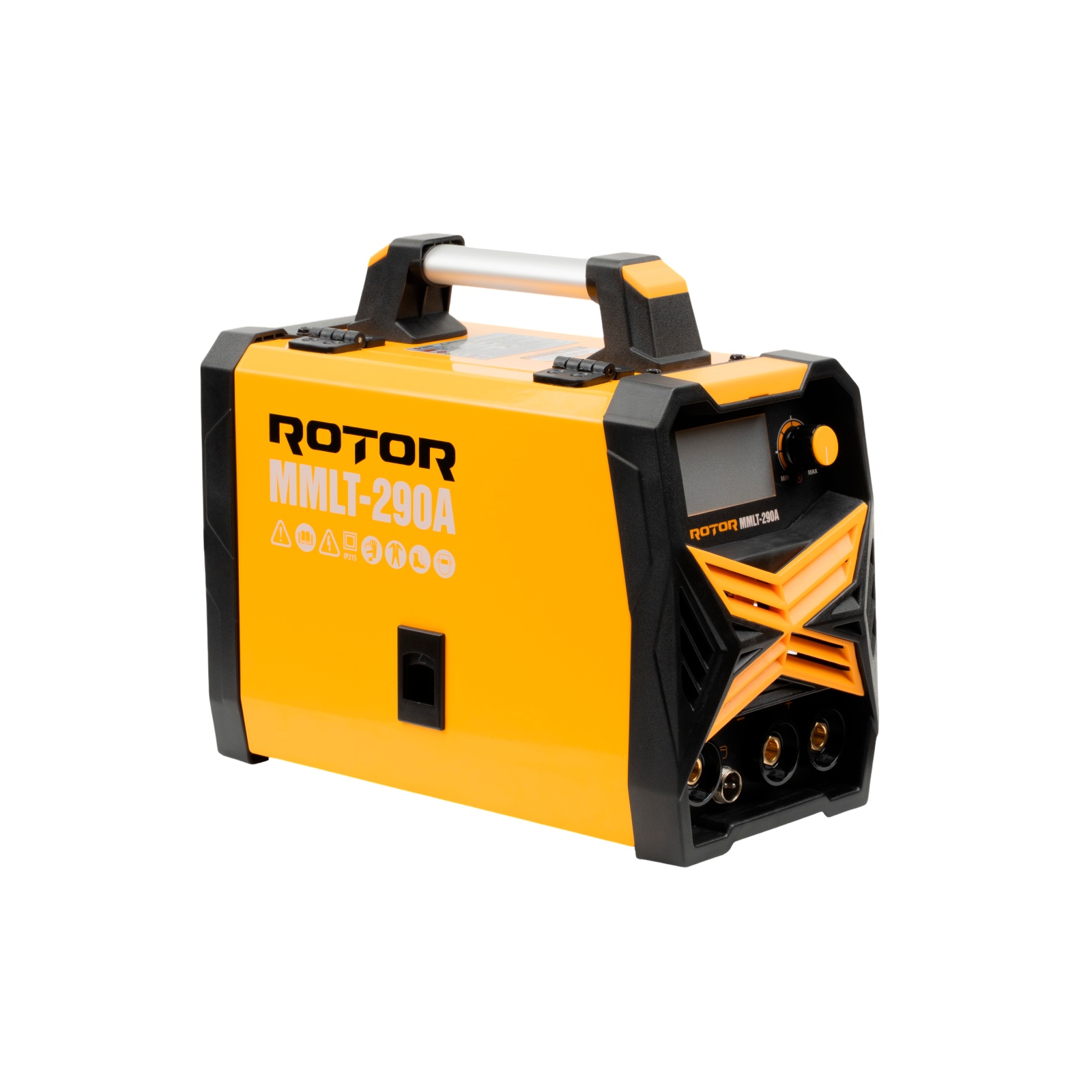 Aparat de sudură cu sarma si electrod MIG, MMA, TIG , LCD Color ROTOR MMLT-290A, 3.6 kW, 290 A Innovative ReliableTools