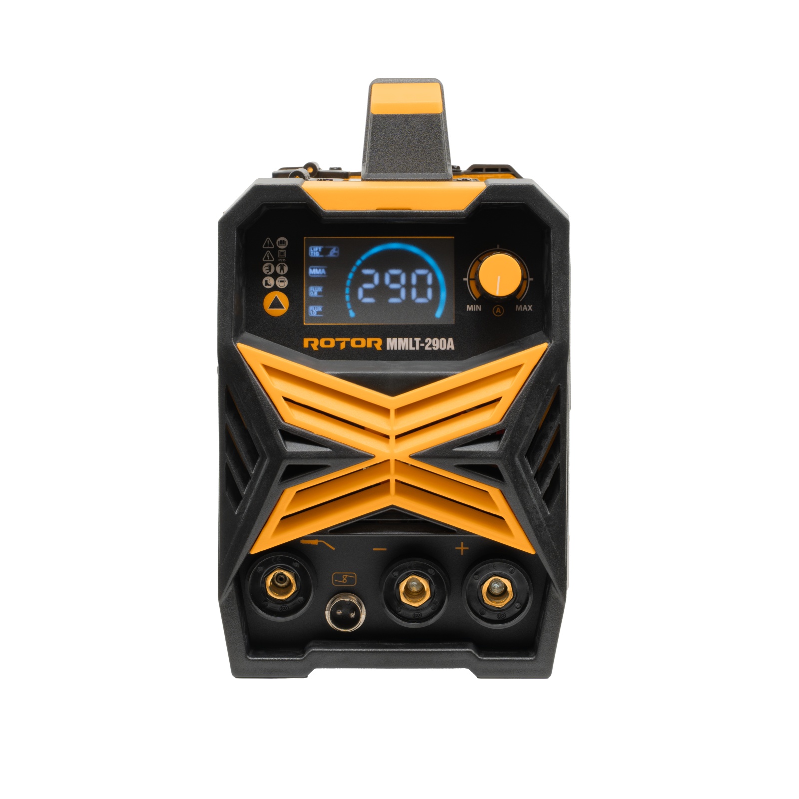 Aparat de sudură cu sarma si electrod MIG, MMA, TIG , LCD Color ROTOR MMLT-290A, 3.6 kW, 290 A Innovative ReliableTools